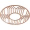 Ekena Millwork Empire Wood Fretwork Pierced Ceiling Medallion, Cherry, 28"OD x 10 1/4"ID x 3/8"T CMWP28X28X0375EPCH - alternate 5